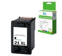 Inkjello HP21XL Compatible Ink Cartridge For HP Deskjet 2149 2180 3747 3900 3910 3915 3918 3920 3930 3930v 3938 3940 3940v D1311 D1320 D1330 D1341 D1360 D1368 D1400 D1415 D1420 (Black, 1-Pack)