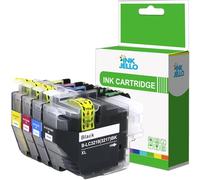 InkJello Ink Cartridge For Printer, Compatible With Brother MFC-J5330DW MFC-J5335DW MFC-J5730DW MFC-J5930DW MFC-J6530DW MFC-J6930DW MFC-J6935DW MFC-J6935DWF LC3219XL (BK,C,M,Y, 4-Pack)