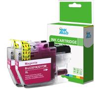 InkJello Ink Cartridge For Printer, Compatible With Brother MFC-J5330DW MFC-J5335DW MFC-J5730DW MFC-J5930DW MFC-J6530DW MFC-J6930DW MFC-J6935DW MFC-J6935DWF LC3219XL (Magenta, 2-Pack)