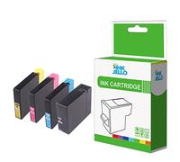 Inkjello Ink Cartridge For Printer, Compatible With Canon MAXIFY iB4050 iB4150 MB5050 MB5150 MB5155 MB5350 MB5450 MB5455 PGI-2500XL (Black,Cyan,Magenta,Yellow 4-Pack)