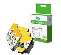 InkJello Ink Cartridge For Printer, Compatible With Kodak ESP 1.2 3.2 3.2S C110 C310 C315 ESP Office 2150 2170 Hero 3.1 5.1 K30BK KIC30C (Black/Tr-Colour, 6-Pack)