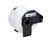 Inkjello Label Roll Replacement For Brother DK11202 Compatible With Brother QL-1050 QL-1050N QL-1060N QL-1100 QL-1100C QL-500 QL-500A QL-500W QL-550 QL-560VP Black on White 62mm x 100mm (1-Pack)