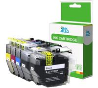 Inkjello LC3213 / LC3211 Ink Cartridge Replacement For Brother LC3213 Fits For Brother DCP-J572DW DCP-J772DW DCP-J774DW MFC-J491DW MFC-J497DW MFC-J890DW MFC-J895DW Black,Cyan,Magenta,Yellow (5-Pack)