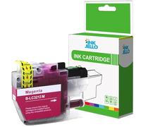 Inkjello LC3213 / LC3211 Ink Cartridge Replacement For Brother LC3213 Fits For Brother DCP-J572DW DCP-J772DW DCP-J774DW MFC-J491DW MFC-J497DW MFC-J890DW MFC-J895DW Magenta (1-Pack)
