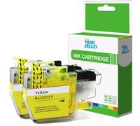Inkjello LC3213 / LC3211 Ink Cartridge Replacement For Brother LC3213 Fits For Brother DCP-J572DW DCP-J772DW DCP-J774DW MFC-J491DW MFC-J497DW MFC-J890DW MFC-J895DW Yellow (2-Pack)