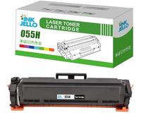 InkJello Toner Cartridge For Printer, Compatible With Canon i-SENSYS LBP663Cdw LBP664Cx MF742Cdw MF744Cdw MF746Cx 055HK (Black, 1-Pack)