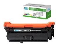 InkJello Toner Cartridge For Printer, Compatible With HP LaserJet Enterprise 500 Color M551dn M551n M551xh MFP M575dn M575f Flow MFP M575c LaserJet Pro 500 Color MFP M570dn MFP M570dw CE400X (Black)