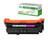 InkJello Toner Cartridge For Printer, Compatible With HP LaserJet Enterprise 500 Color M551dn M551n M551xh MFP M575dn M575f Flow MFP M575c LaserJet Pro 500 Color MFP M570dn MFP M570dw CE403A (Magenta)
