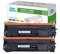 Inkjello W1420A 142A Compatible Toner Cartridge WITH CHIP For HP LaserJet MFP M139w MFP M140w MFP M110w Printers Black (2 Pack)