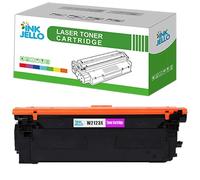 Inkjello W2123X / 212X With Chip Toner Cartridge For Printer, Compatible With HP Colour LaserJet Enterprise Flow MFP M578c M554dn M554dn2e M555dn M555x MFP M578dn MFP M578f Magenta (1 Pack)