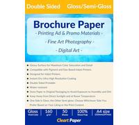 Inkjet Brochure Flyer Paper Double Sided Glossy Photo Paper, A4,160gsm