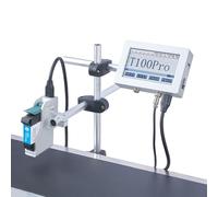 Inkjet Coding Machine, Batch Date Printer for Barcode, Number, and Logo Marking on Production Lines, Touch Screen, 12.7mm Print Height