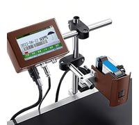 Inkjet Coding Machine, In Line Inkjet Coder for Automatic Text and Number Printing, Date Encoder for Manufacturing - Online Batch Coder, 12.7mm