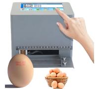 Inkjet Coding Machine with 7" Touch Screen, Quick-Drying Ink Cartridge, Automatic Batch Printer with Foot Switch for Date, Time, Barcode, QR Code, Variable Data