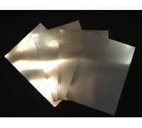 Inkjet Printable Glossy Metallic Silver Mirror Adhesive Film 100 Micron 10 A4 Sheets