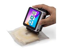 Inkjet Printer, 2-12.7mm Print Height Portable Handheld Printer, for Batch Number Date Logo QR Code Barcode Picture Printing on Metal Wood Glass