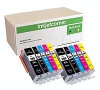 Inkjetcorner 10 Pack Compatible Ink Cartridges Replacement for PGI-280XXL CLI-281XXL PGI-280 CLI-281 for use with TS6100 TS6120 TS6200 TS6220 TR7520 TR8500 TR8520 TS9520 TS9521C