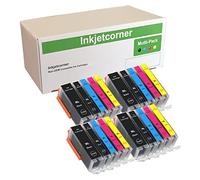 Inkjetcorner Compatible Ink Cartridges for CANON PGI-250 CLI-251 Pixma MG5620 MG6620 MG7520 MG6622 MG5622 MX920 by Inkjetcorner
