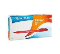 InkJoy 100 Stick Pen, 1.0 mm, Red Ink, Dozen