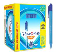 Paper Mate InkJoy 100RT Retractable Ballpoint Pens | Medium Point (1.0mm) | Blue | 100 Count
