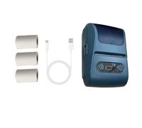 Inkless Miniature Label Printing Machine With Long Battery For Jewelry Cable Address And Customs Shape Stickers Portable Thermals Label Printer