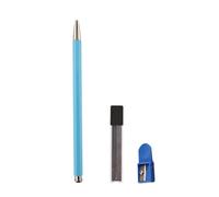 Inkless Pen with Sharpener and Refills, Metal Mechanical Pencil Automatic Drafting Sketch for Student Kid Adult Stationeries