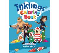 Inklings Coloring Book for Kids: Great Gift for Girls and Boys, Ages 4+ (Inklings Math - Book Series)