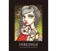 INKLINGS colouring book by Tanya Bond: Coloring book for adults & children, featuring 24 single sided fantasy art illustrations by Tanya Bond. In this ... animals & other charming creatures.: Volume 1