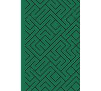 Inklings & Scribbles - Bold Green Geometric Cover A5 Notebook: Lined Journal, Perfect for Writing, Planning, the Office or Everyday Notes