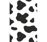 Inklings & Scribbles - Quirky Black and White Cow Design Hardcover A5 Notebook (Journal, Diary): Bold lined notebook for writing, journaling, reflecting or for work