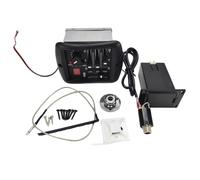 Inkoby 4-Bands EQ Equalizer Acoustic Guitar Preamp Piezo Pickup with Tuner System Brass Endpin Jack for Folk Guitarra