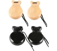 Inkoby Flamenco Dance Orff Percussion Instrument Rap Hardwood Spanish Castanets