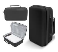 INKONSJOY EVA Hard Storage Carrying Case Compatible with Liene M100 M200 4x6'' Photo Printer Extra Space for Charger, Photo Paper, Memory Card and Battery, Black (Case Only)