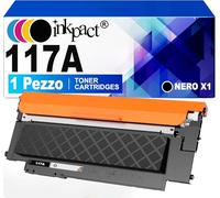 INKPACT 117A W2070A Toner Cartridge with Chip Compatible Replacement for 117A Color Laser 150nw MFP 179fnw 178nw 150a 178nwg 179fwg 179 178 150 W2070A W2071A W2072A W2073A Printer (NER)