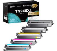 iNKPAD Compatible Toner Cartridge for Brother TN248 TN248XL TN248CMYK Toner Compatible Brother for DCP-L3520CDWE DCP-L3560CDW MFC-L8340CDW MFC-L3760CDW MFC-L3740CDWE HL-L3220CWE