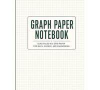INKPRESS Graph Paper Notebook: Quad Ruled 5x5 Grid Paper for Math, Science, and Engineering: 110 Pages Large (8.5" x 11") Blue Checkered Journal for ... and Daily Notes - Premium Matte Cover