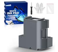 INKROBAT Waste Ink Pad Replacement with Reset Software for Ecotank ET-2850 ET-2760 ET-2750 ET-2700 ET2850 ET2760 ET2750 ET2700 2850 2760 2750 2700 Printer, Maintenance Box with Reset Software