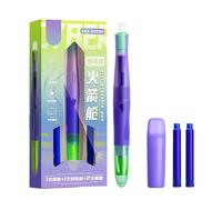 Inks Correction Pen Set Night Theme Design Comfortable Grip Ideal for Students Artists Practitioners Heat Sensitive Erasable Pen