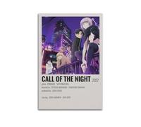 INKT Call of The Night Anime Poster Wall Art Canvas Painting Living Room Bedroom Home Home Decoration Office Wall Poster Gym Art Painting 12x18inch(30x45cm)