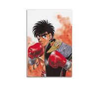 INKT Hajime No Ippo Poster Wall Art Canvas Painting Living Room Bedroom Home Home Decoration Office Wall Poster Gym Art Painting 20x30inch(50x75cm)