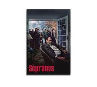 INKT The Sopranos TV Series Poster Wall Art Canvas Painting Living Room Bedroom Home Home Decoration Office Wall Poster Gym Art Painting 12x18inch(30x45cm)