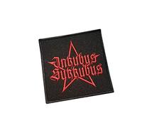 Inkubus Sukkubus Heavy Thrash Embroidered Iron on Applique Souvenir Accessory