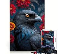 Inkwatch The Crows Reverie 1000 Piece Jigsaw Puzzles- Enjoyable Game Bright Color Family Enjoyable Perfect Art (38x26cm)