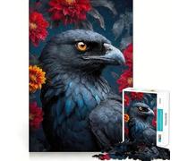 Inkwatch The Crows Reverie 1000 Piece Jigsaw Puzzles- Enjoyable Game Bright Color Family Enjoyable Perfect Art (38x26cm)