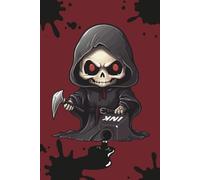 Inky - Cute Reaper: Lined Notebook: Part of The Rebel Spooks Range