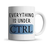 Inky Penguin - Everything Under CTRL - IT Department, Computer Technician Gift Mug, Ceramic, 11fl. oz.