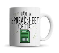 Inky Penguin - I Have Spreadsheet for That - Funny Office Colleague Gift Mug, Ceramic, 11fl. oz.