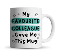 Inky Penguin - My Favourite Colleague Gave Me This Mug - Gift for Co-Worker, Office, Ceramic, 11fl. oz.