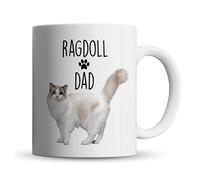 Inky Penguin - Ragdoll Cat Dad - Pet Gift Mug, Ceramic, 11fl. oz.