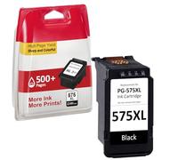 INKYEAH PG-575XL Ink Cartridge Black- 500+ Pages, Replacement for Canon 575 Ink Cartridge Original, Printer Ink 575 XL Black for Pixma TS3550i TS3551i TS3750i TS3751i TR4750i TR4751i TR4755i TR4756i